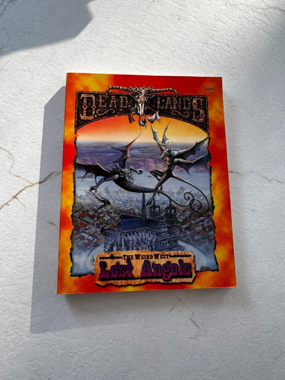 Lost Angels Deadlands: The Weird West By Shane Lacy RPG Book Game Vintage | VTG